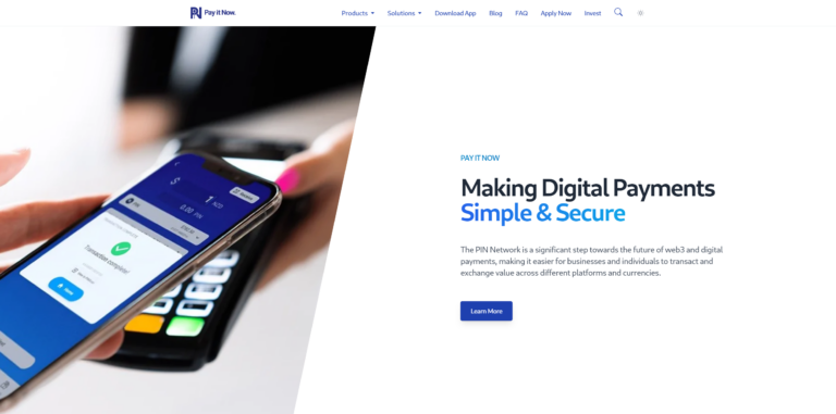 Pay it Now (PIN) platform