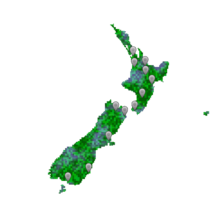 New Zealand Map
