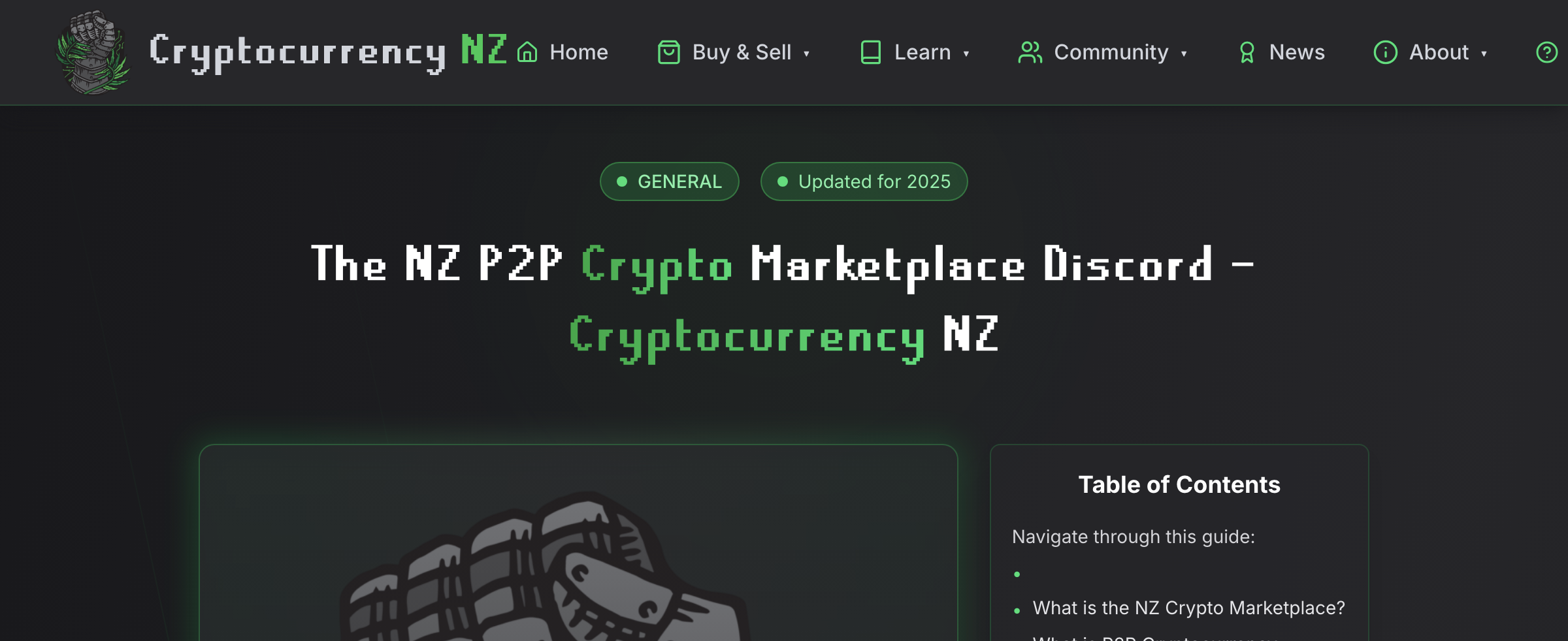 The NZ P2P Crypto Marketpalce - Cryptocurrency NZ