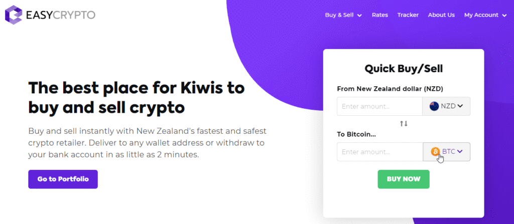 How to buy bitcoin NZ easycrypto
