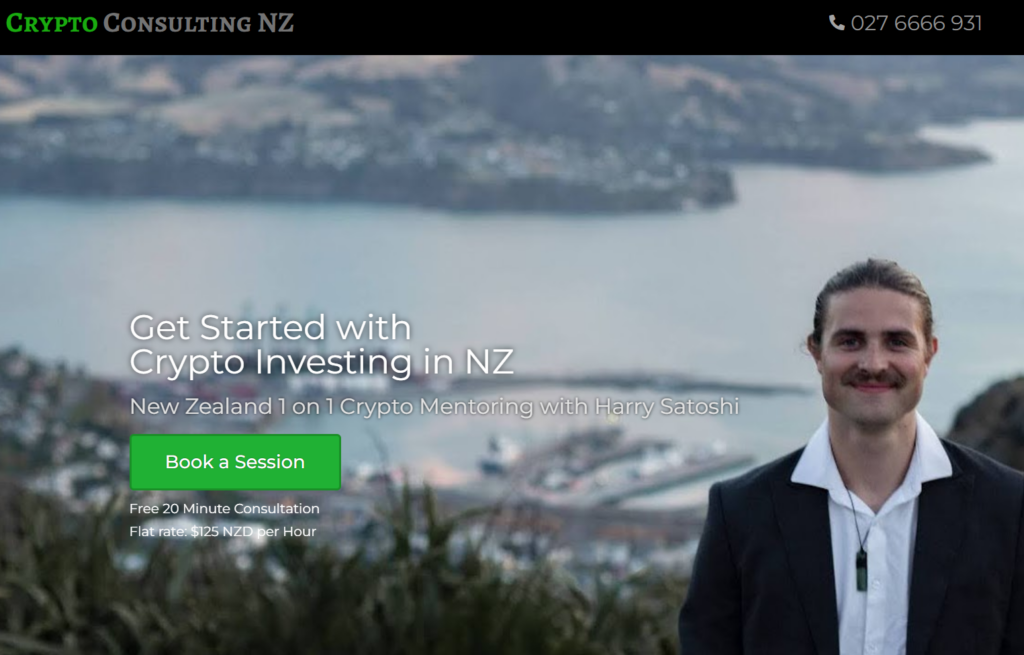 Crypto Consulting NZ Preview Harry Satoshi
