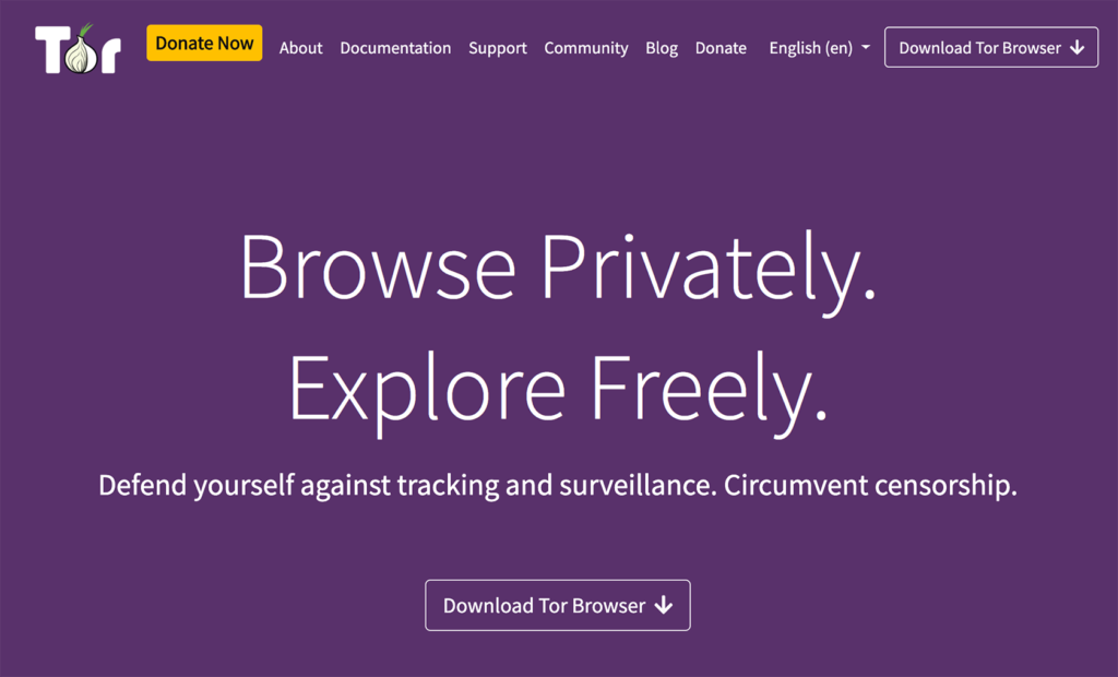 Tor Website
