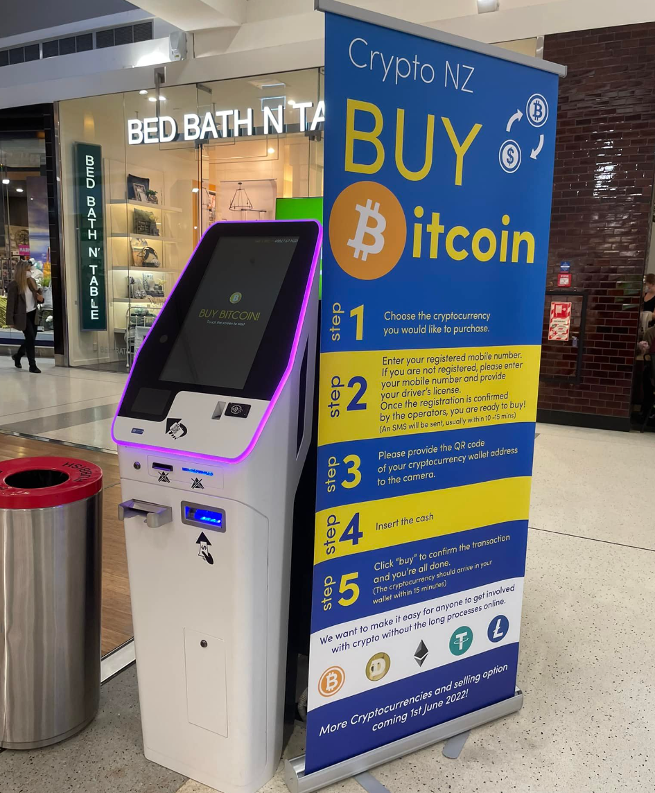 Northlands Mall Crypto ATM NZ