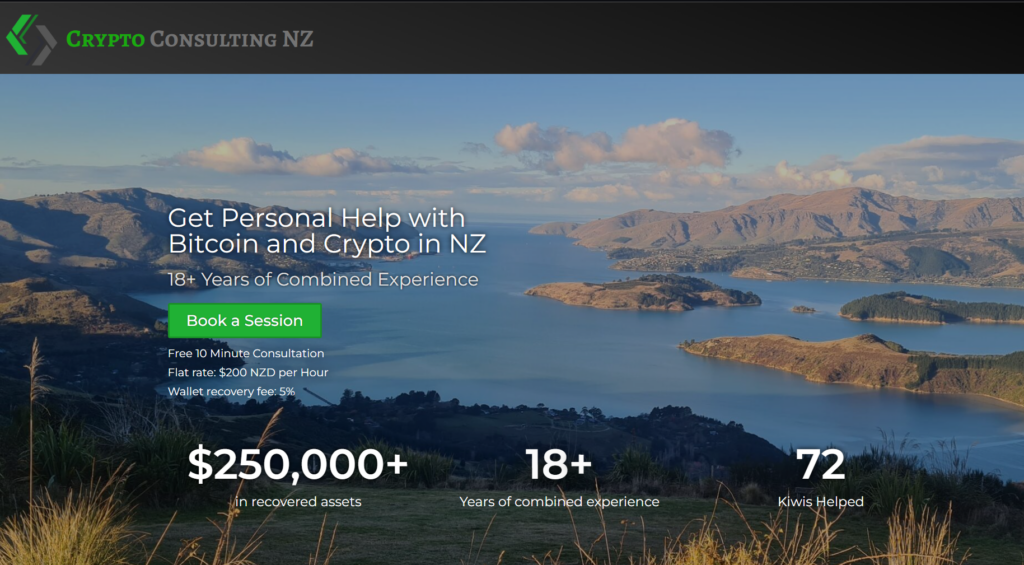 Crypto Consulting NZ Home