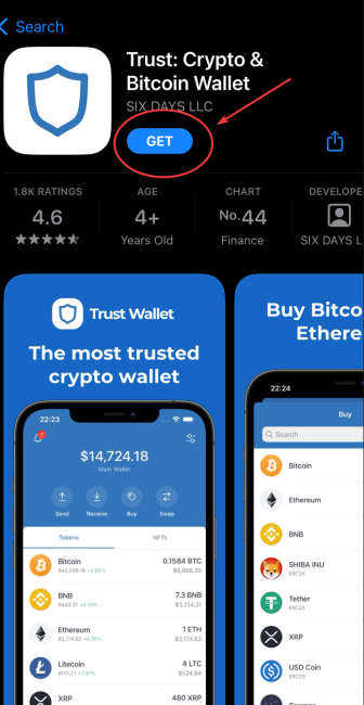 Trust Wallet NZ Download App store crypto